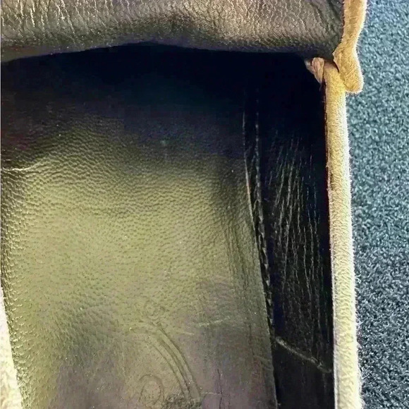 Scarpa Men’s Driving Loafers Size 9 Tan Suede Pebble Sole Italian Designer Shoes - Picture 3 of 3